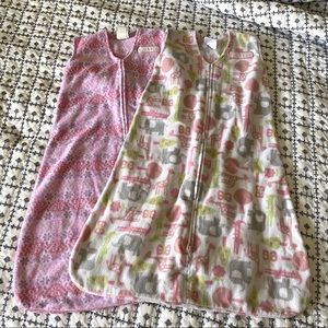 Two Girls Wearable Blankets HALO Med 6-12 mos